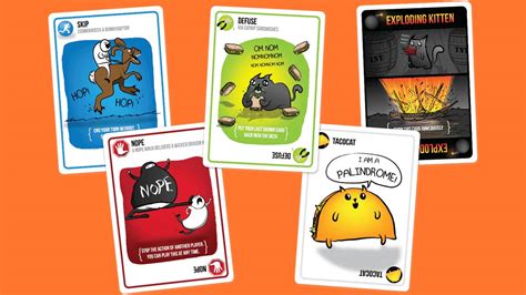 Exploding Kittens: Ett spel om söta kattungar, spänning och överlevnad!